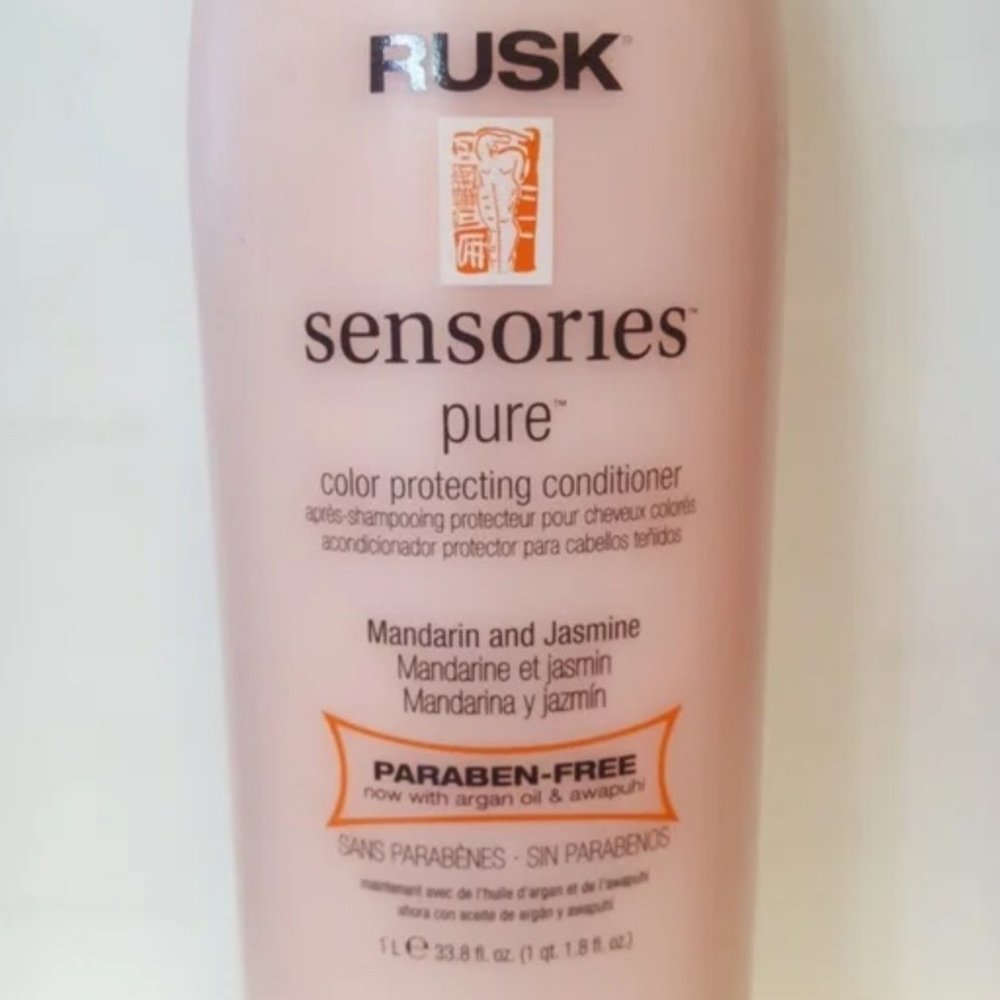 Rusk Sensories Pure Color Protecting Conditioner Mandarin and Jasmine 33.8 fl.oz
